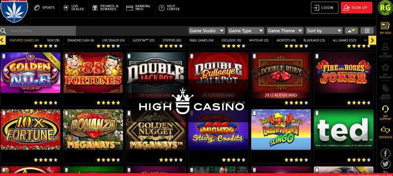 High 5 Casino Bonuses